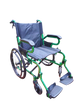 Silla de Ruedas Estándar Ejecutiva Aluminio Verde